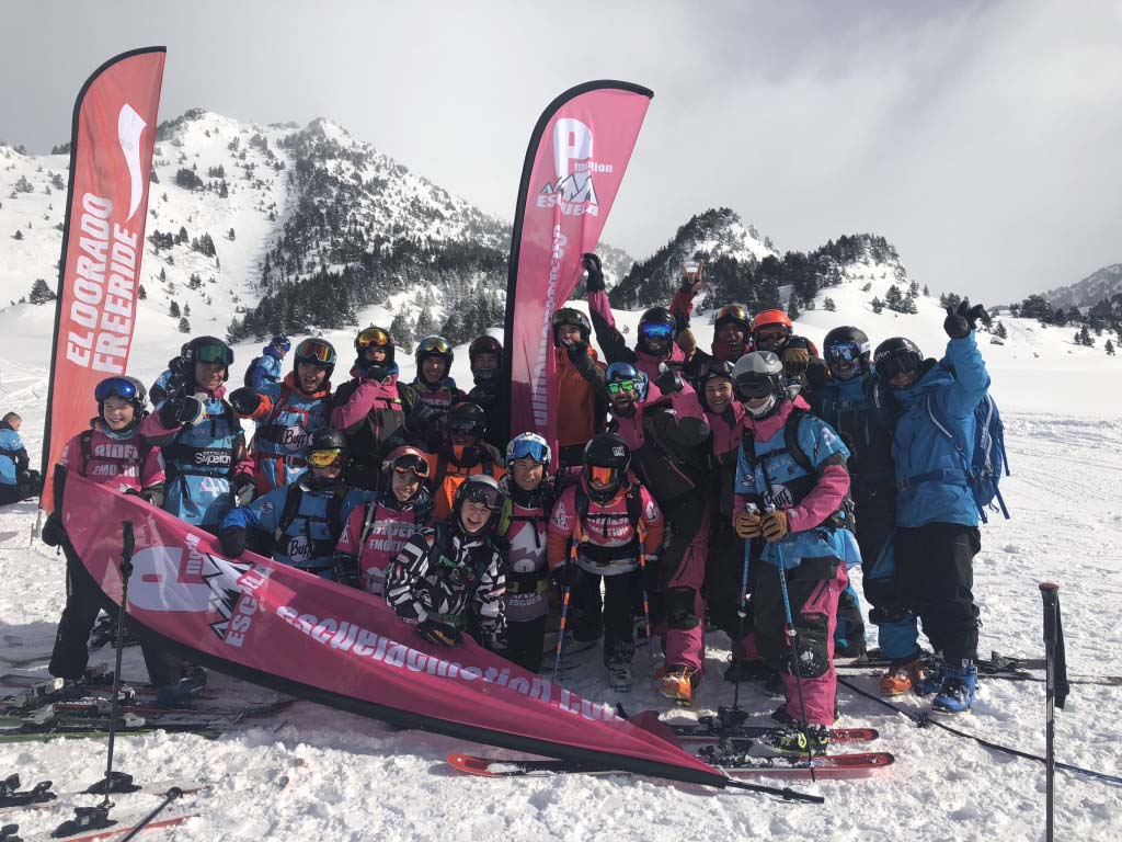 TOBE is proud to partner with Escuela Emotion's full ski school in Spain
